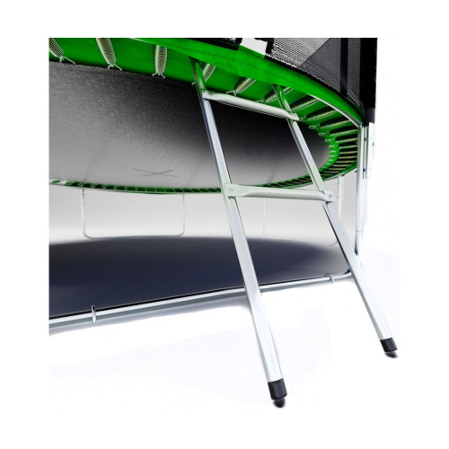 Батут  Hop-Sport 10FT 305 см 4 ноги green с внешней сеткой  - фото №4